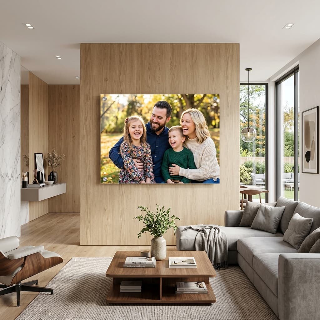Personalized acrylic photo print by Print Katha